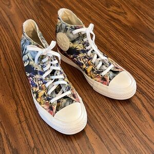 Converse Chuck Taylor All Star Lux Hi Floral Hidden Heel Wedge Sneaker Size 6.5